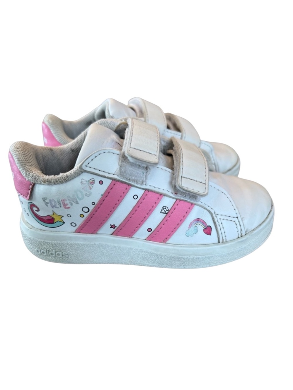 Adidas x Disney Minnie‎ Mouse Grand Court Trainers Sneakers Baby toddler Sz 7